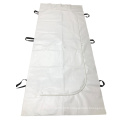 Waterproof PVC PEVA Funeral Corpse Mortuary Body Bag Stretcher Combo with 6 Handles Size 36" x 90" Cadaver Bag for Dead Bodies